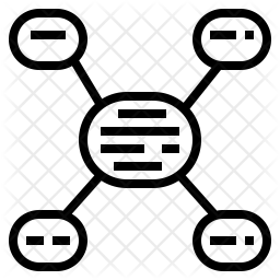 256x256 Connection Icon Of Line Style
