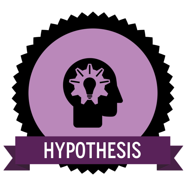 hypothesis in research symbol
