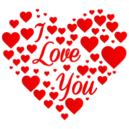 256x256 Heart I Love You Icon Free Vector Valentine Heart Iconset