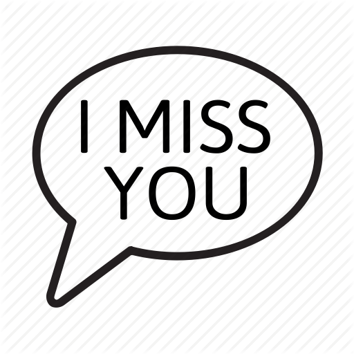 I Miss You Icon At Vectorified Com Collection Of I Miss You Icon Free For Personal Use