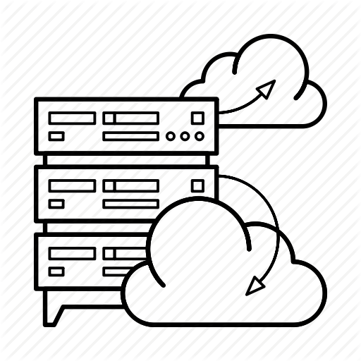 512x512 Cloud, Data, Hosting, Iaas, Infrastructure, Server, Service Icon