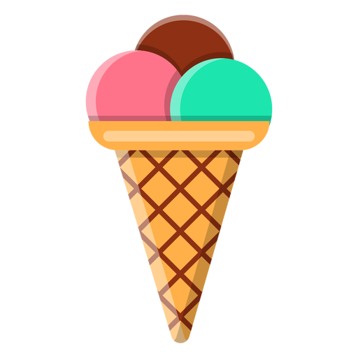 512x512 Three Balls Ice Cream Icon