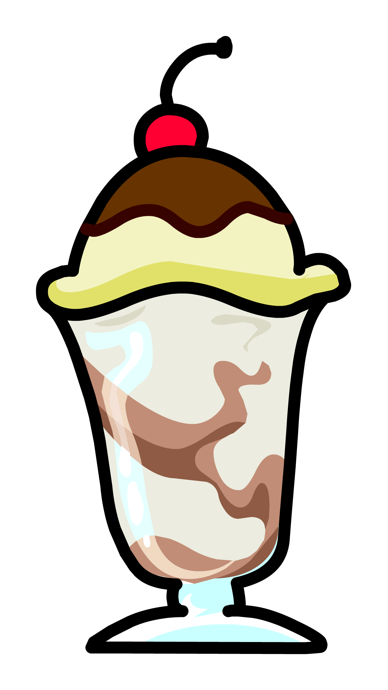1303x2315 Ice Cream Sundae Pin Club Penguin Wiki Fandom Powered