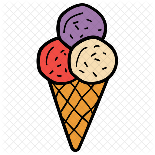 Ice Cream Sundae Icon Of Doodle Style 512x512 Ice Cream Sundae Icon Of Doodle Style
