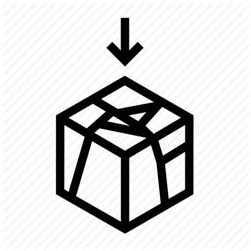 512x512 Arrow, Crash, Crush The Ice, Cube, Ice, Pack, Shatter Icon