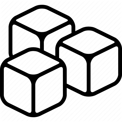 512x512 Blocks, Cube, Cubes, Frozen, Ice, Squares, Sugar Icon