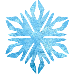 256x256 Ice Snowflake Icon