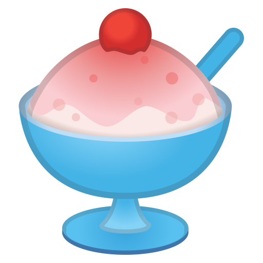 512x512 Shaved Ice Icon Noto Emoji Food Drink Iconset Google