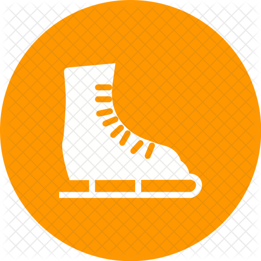 Ice Skating Icon Of Glyph Style 512x512 Ice Skating Icon Of Glyph Style