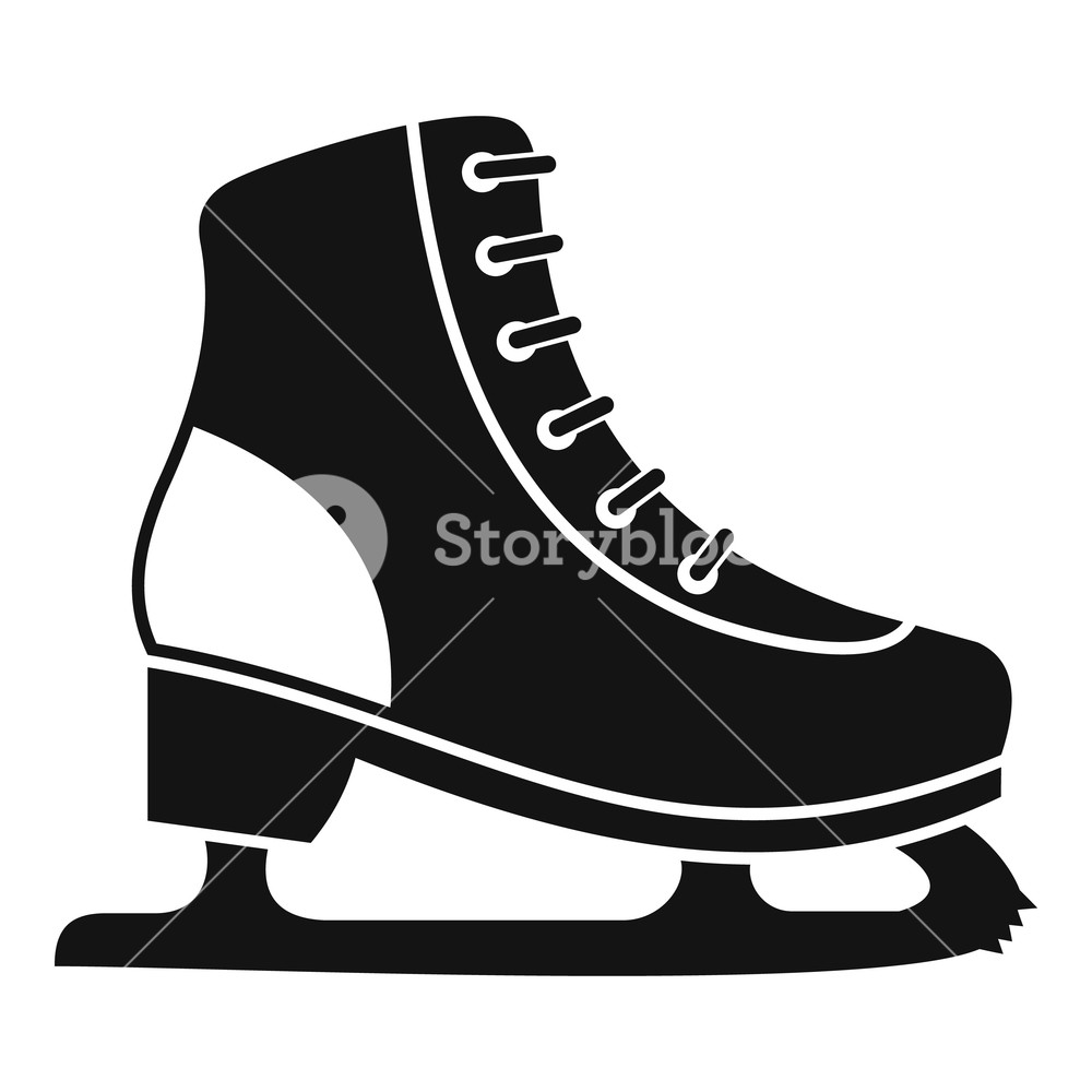 Ice Skate Icon Simple Illustration Of Ice Skate Icon For Web 1000x1000 Ice Skate Icon Simple Illustration Of Ice Skate Icon For Web