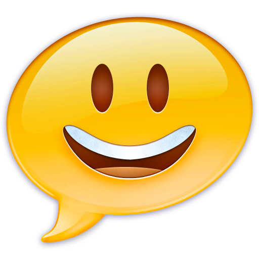 512x512 Emoji, Face, Happy, Ichat Icon