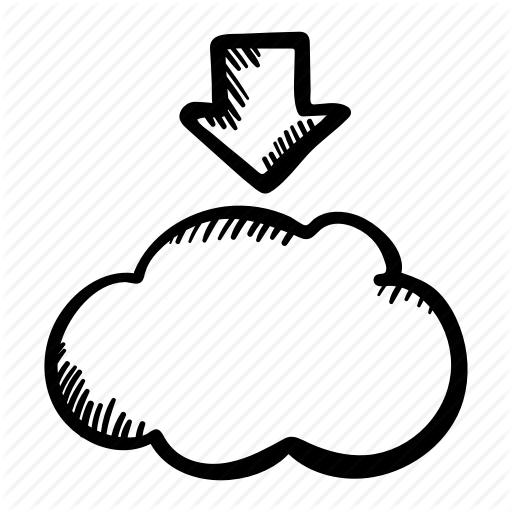 512x512 Arrow, Cloud, Cloud Storage, Download, Download Cloud, Icloud