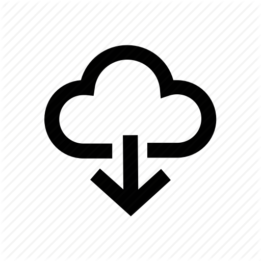 512x512 Arrow, Download, Downloading, Downward, Icloud Icon