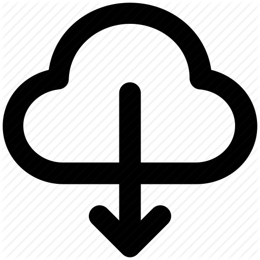512x512 Cloud, Cloud Computing, Down Arrow, Download, Icloud Icon