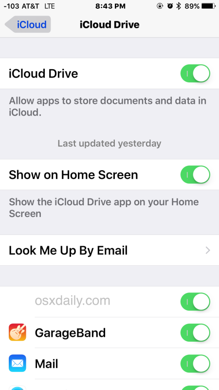 450x800 How To Show Icloud Drive Icon On Home Screen Of Iphone Ipad
