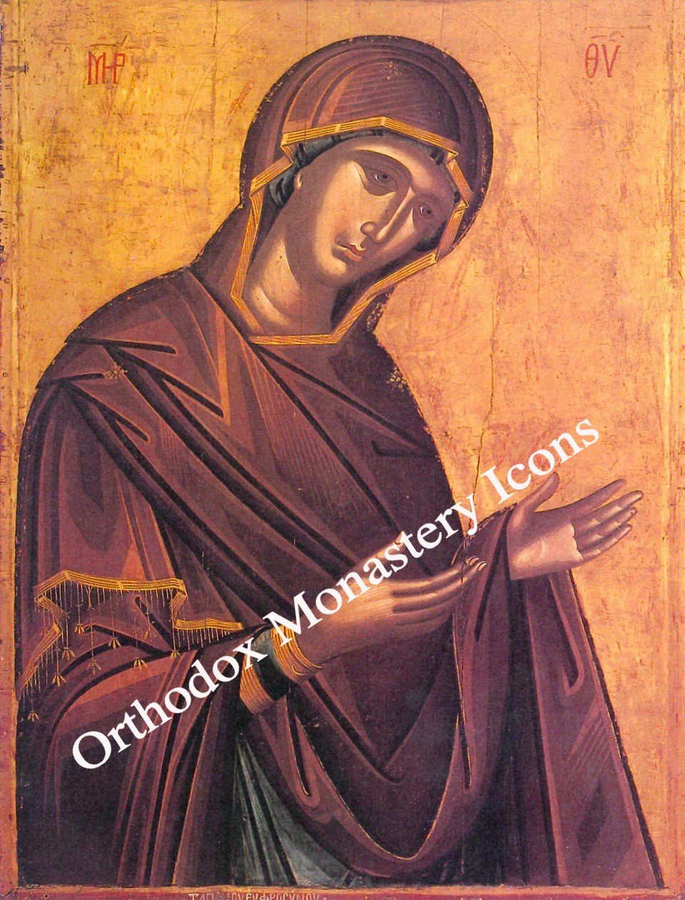 960x1261 Orthodox Icon Of Theotokos Praying