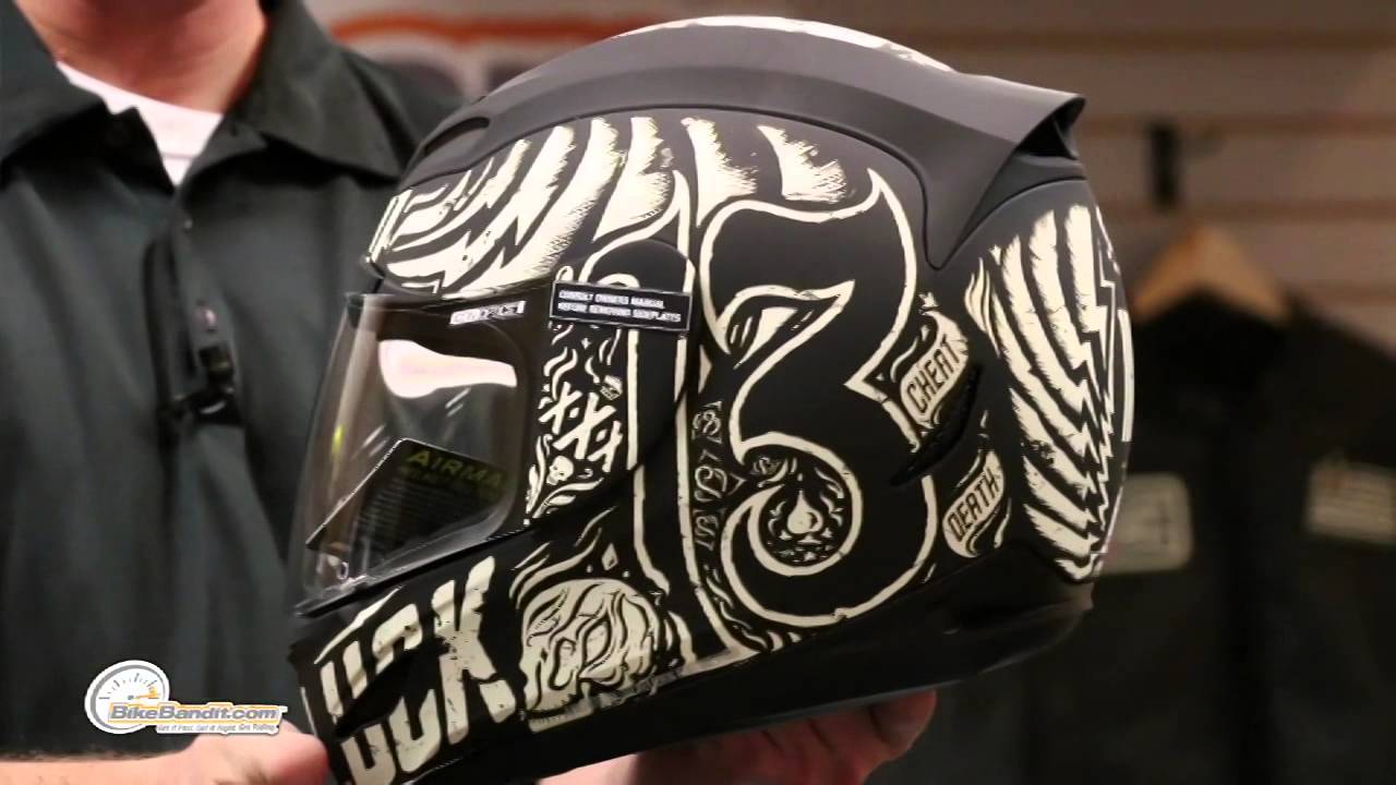 1280x720 Icon Airmada Hard Luck Helmet