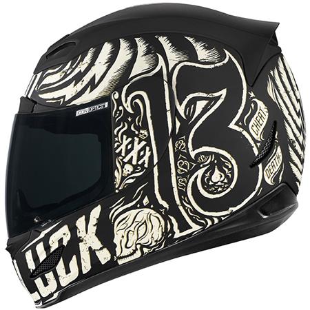 450x450 Icon Airmada Hard Luck Helmet