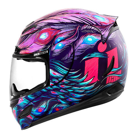 480x480 Icon Airmada Opacity Full Face Helmet Motorcycle Helmet Ebay