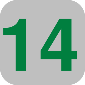 300x300 Number Grey Flat Icon Clip Art