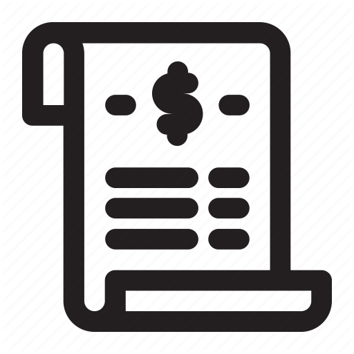 Bill, Finance, Invoice, Payment, Receipt Icon 512x512 Bill, Finance, Invoice, Payment, Receipt Icon