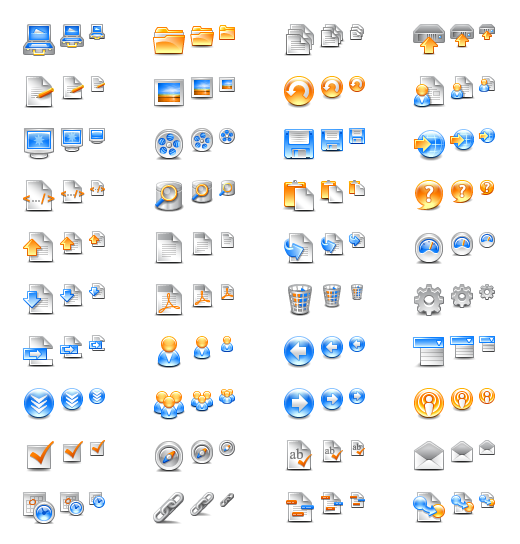 520x544 Icons Design