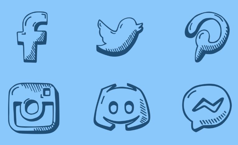 Best Social Media Icon Sets For Free Download 765x466 Best Social Media Icon Sets For Free Download