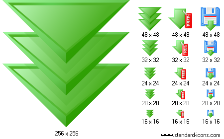 Standard Download Icons 450x280 Standard Download Icons