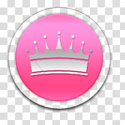 250x250 Pretty Pink Icons, Pink And Gray Crown Icon Art Transparent