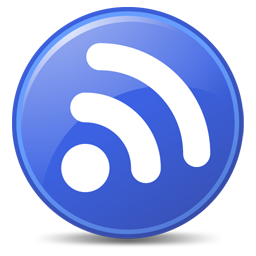 256x256 Feeds Blue Icon Free Search Download As Png