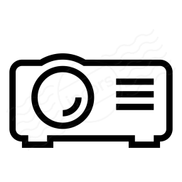 256x256 Iconexperience I Collection Projector Icon