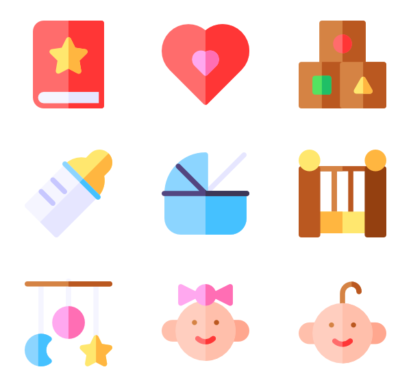 600x564 Babies Medicine Icon Packs