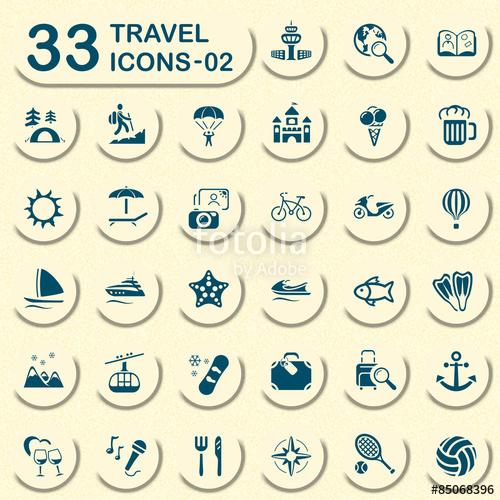 500x500 Jeans Travel Icons Size Icon Px Stock Image