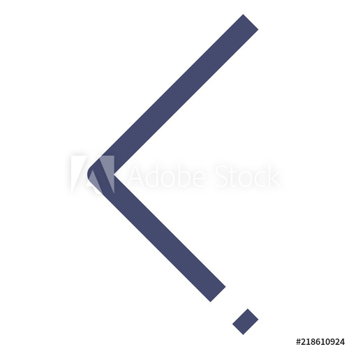 500x500 Left Arrow Vector Line Icon Pixel Perfect Editable Pixel