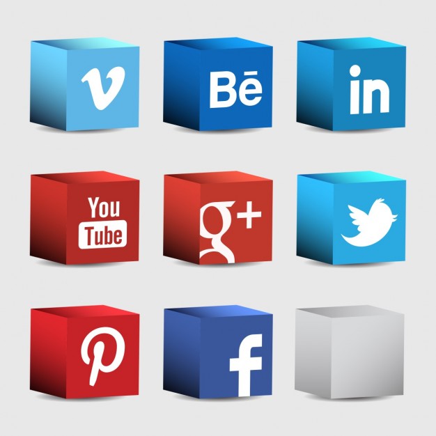 626x626 Icons For Social Networks Vector Free Download