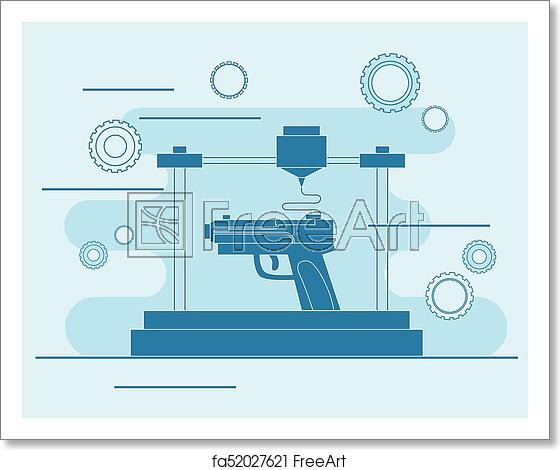 Free Art Print Of Printing Icon, Modeling Weapons 560x470 Free Art Print Of Printing Icon, Modeling Weapons