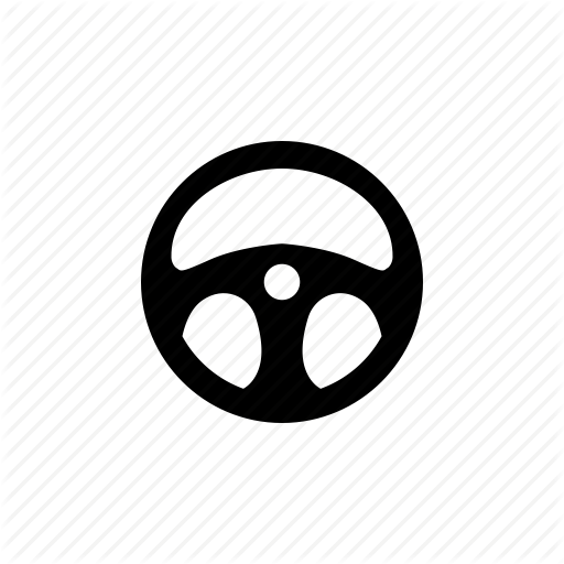 512x512 Car, Drive, Steering, Wheel Icon