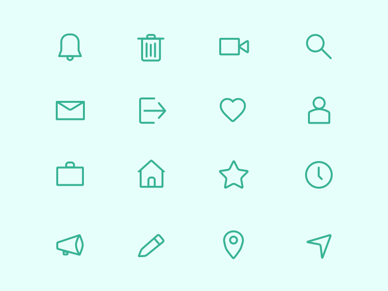Basic Line Icons Sketch Freebie 800x600 Basic Line Icons Sketch Freebie
