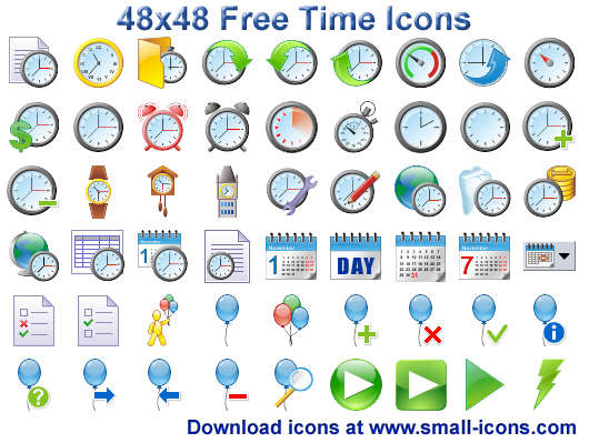 Free Time Icons 530x399 Free Time Icons