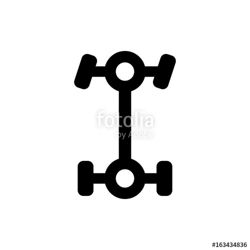 500x500 The Dashboard Icon Symbol Flat Design Stock