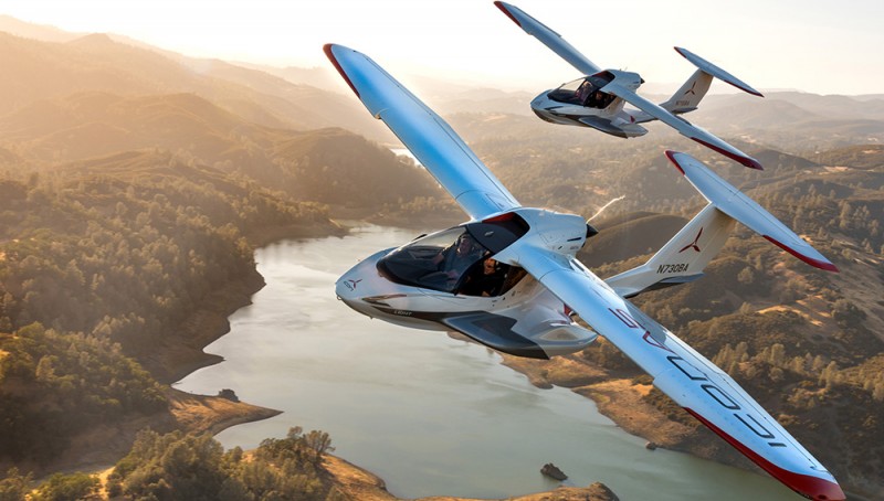 800x454 Flying The Incredible Icon Amphibious Sport Plane Over