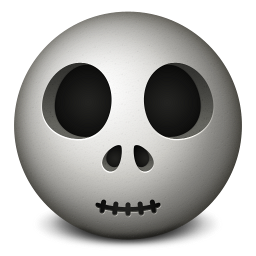 256x256 Skull Icon