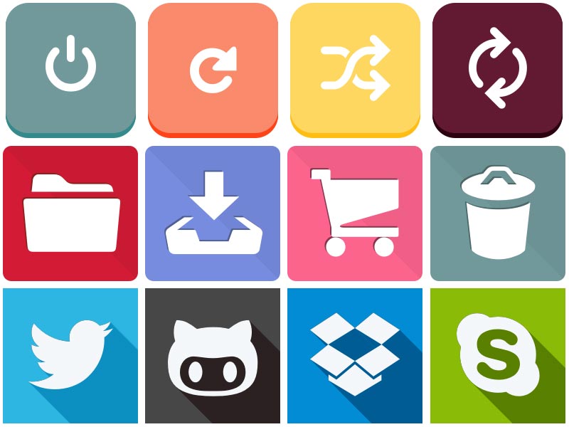 800x600 Web Application Icons