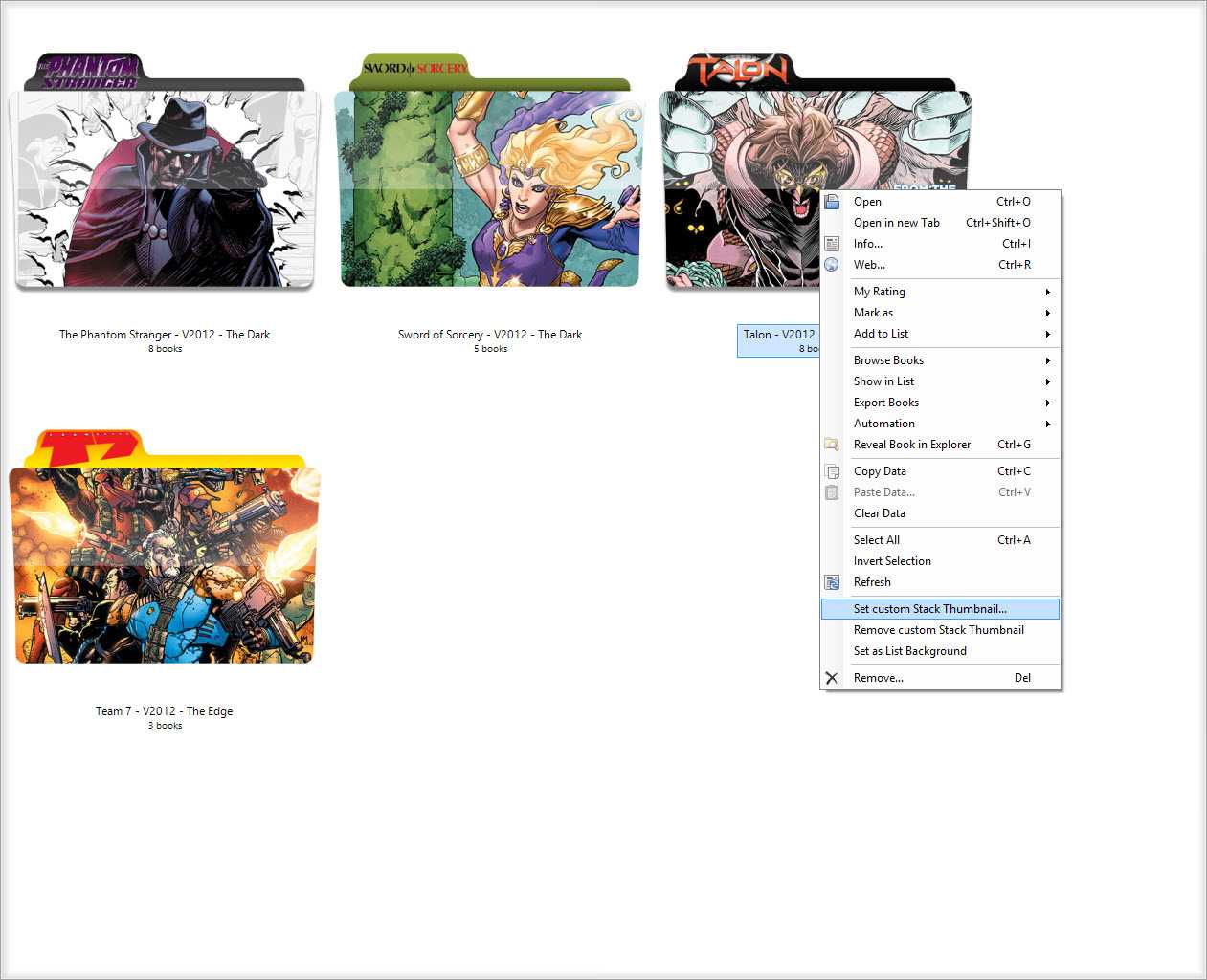 1261x1025 Comicrack User Forum Dc New Icon Updates