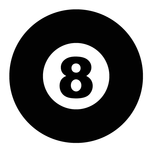 512x512 Eight Ball Icon