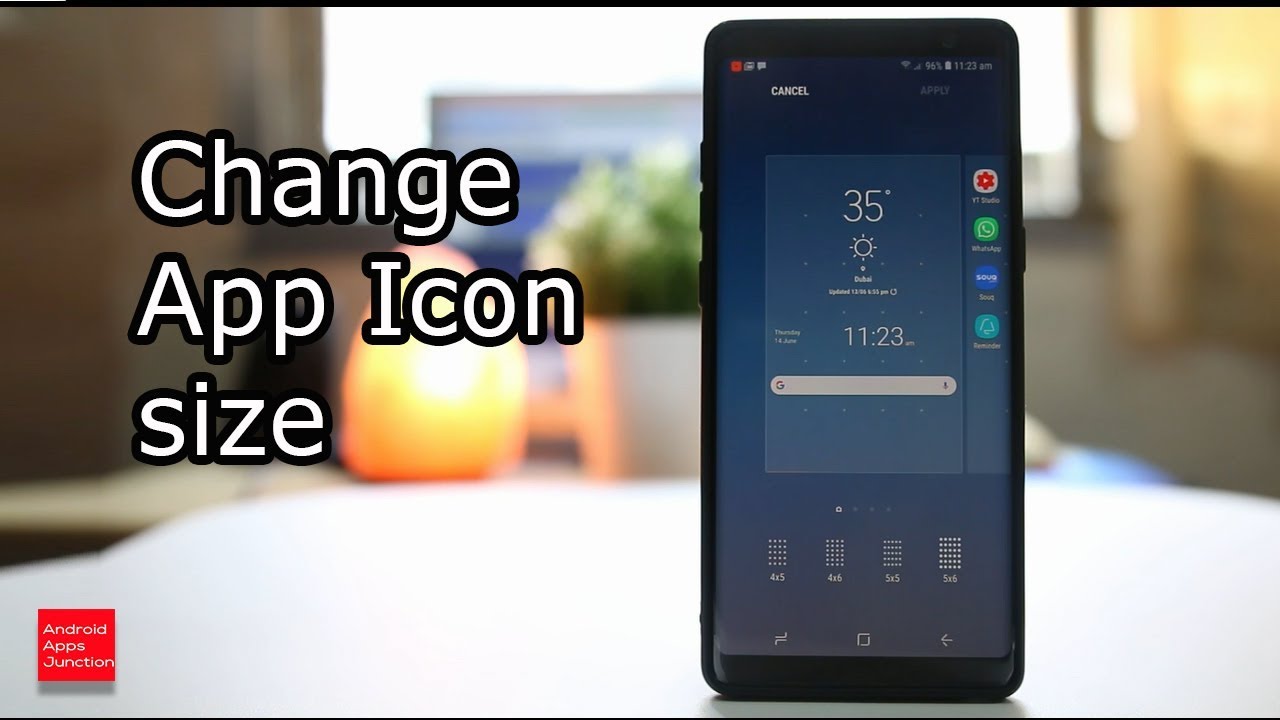 1280x720 How To Change App Icon Size For Your Android Device