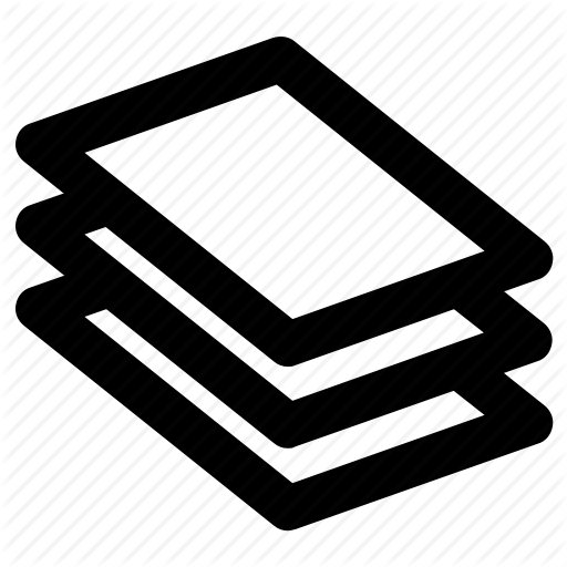 512x512 Paper, Papers, Stack Icon