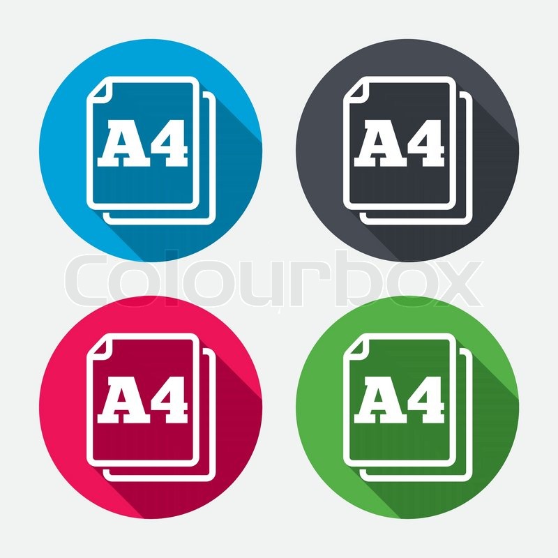 Icon A4 at Vectorified.com | Collection of Icon A4 free for personal use
