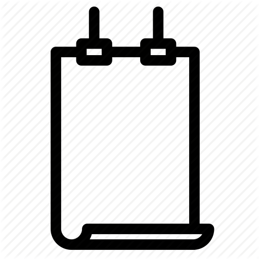 512x512 Ad, Broadsheet, Clips, Poster, Print, Printing Icon