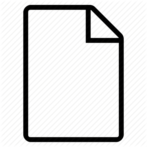 512x512 Blank, Document, File, Paper Icon